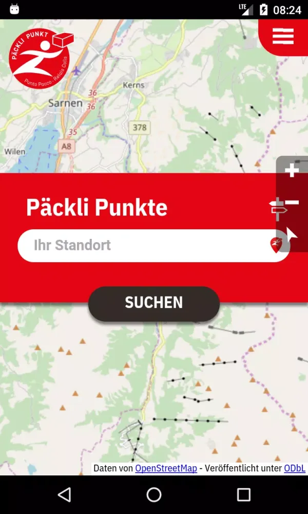Päckli Punkt应用截图