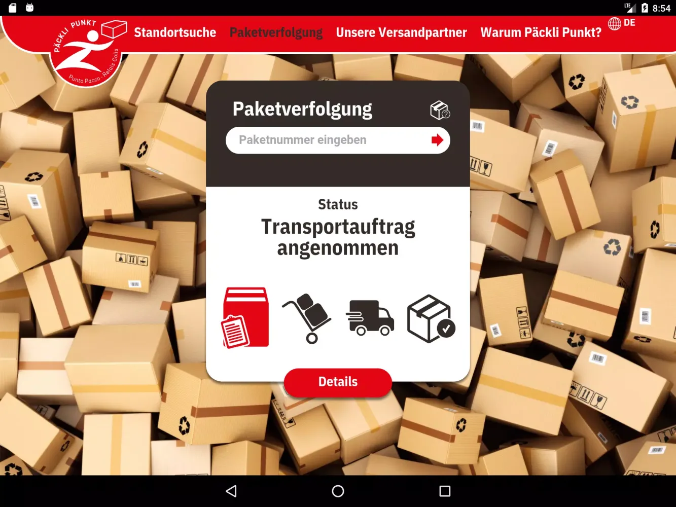 Päckli Punkt应用截图