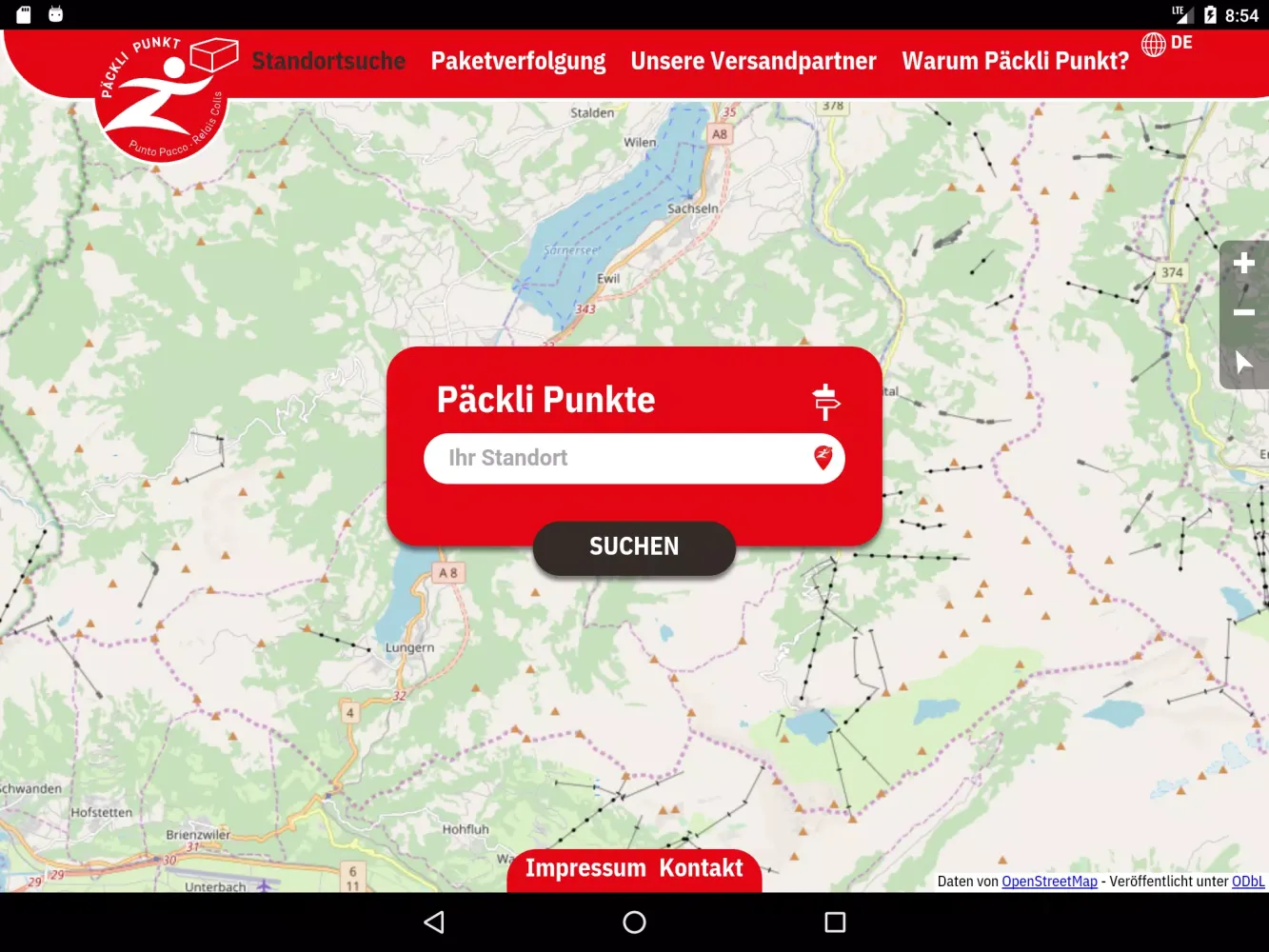 Päckli Punkt应用截图