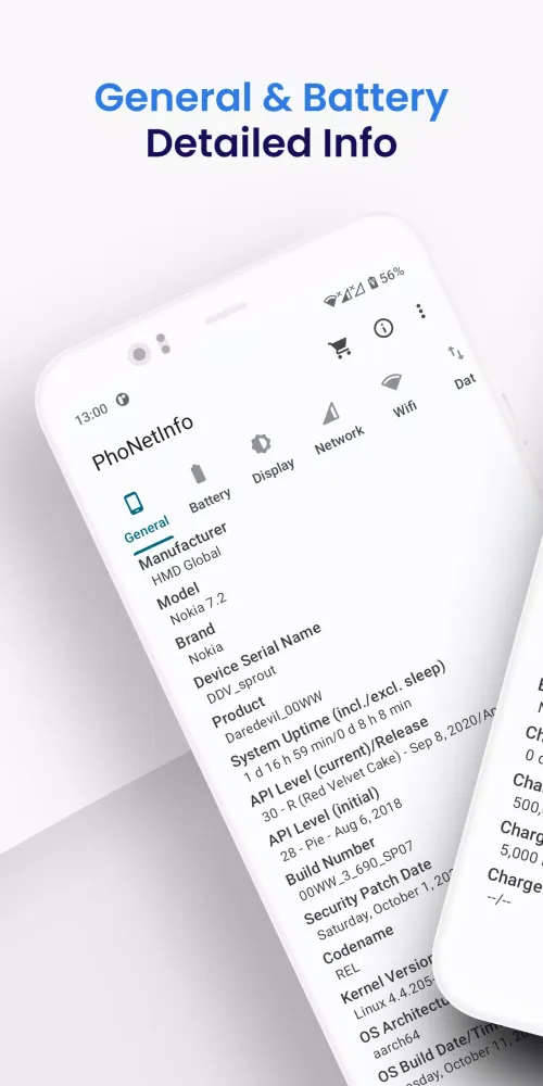 Device Info - PhoNetInfo Screenshots