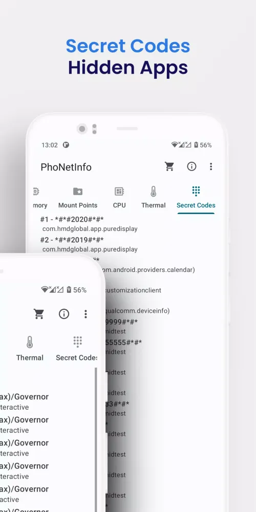 Device Info - PhoNetInfo Screenshots