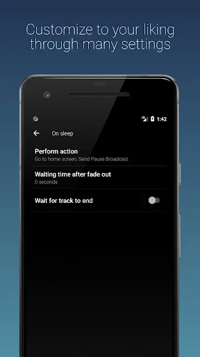 Capturas de pantalla de Sleep Timer (Turn music off)
