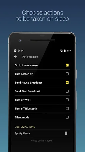Capturas de pantalla de Sleep Timer (Turn music off)