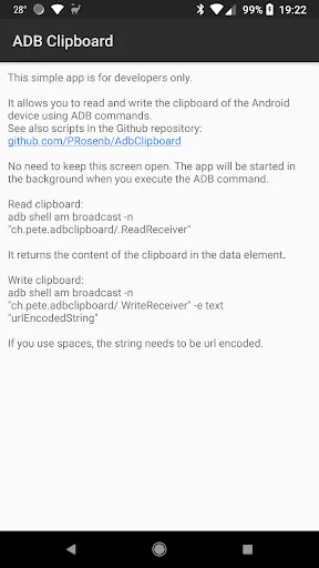 Adb Clipboard Ekran Görüntüleri