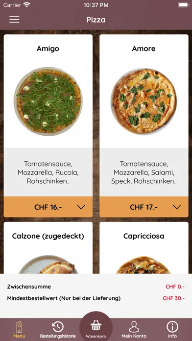 Amigo Pizza Ekran Görüntüleri
