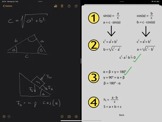 Screenshot di Right Triangle Solver iPad 