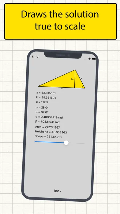 Screenshot di Right Triangle Solver