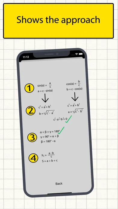 Screenshot di Right Triangle Solver