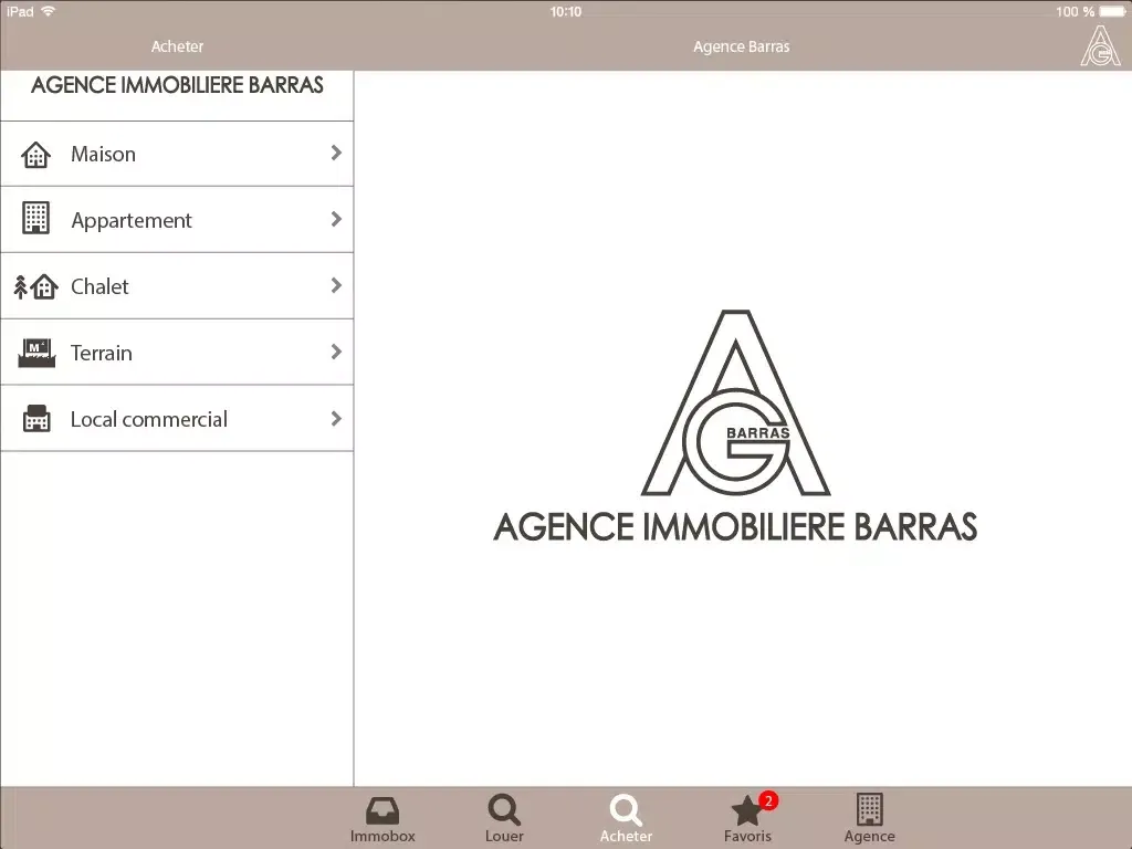 صور Barras Immobilier iPad 