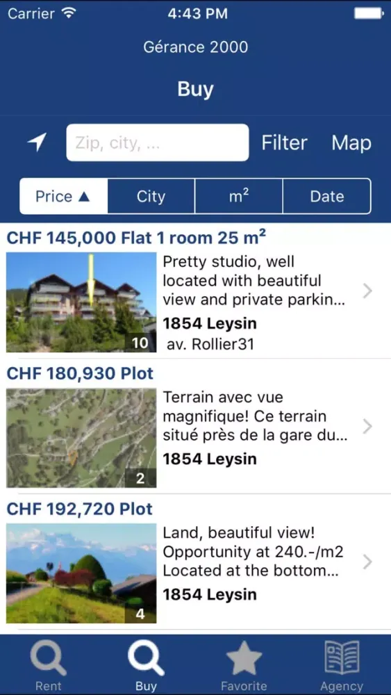 Screenshot di LPM Immobilier - Gérance 2000 Sàrl