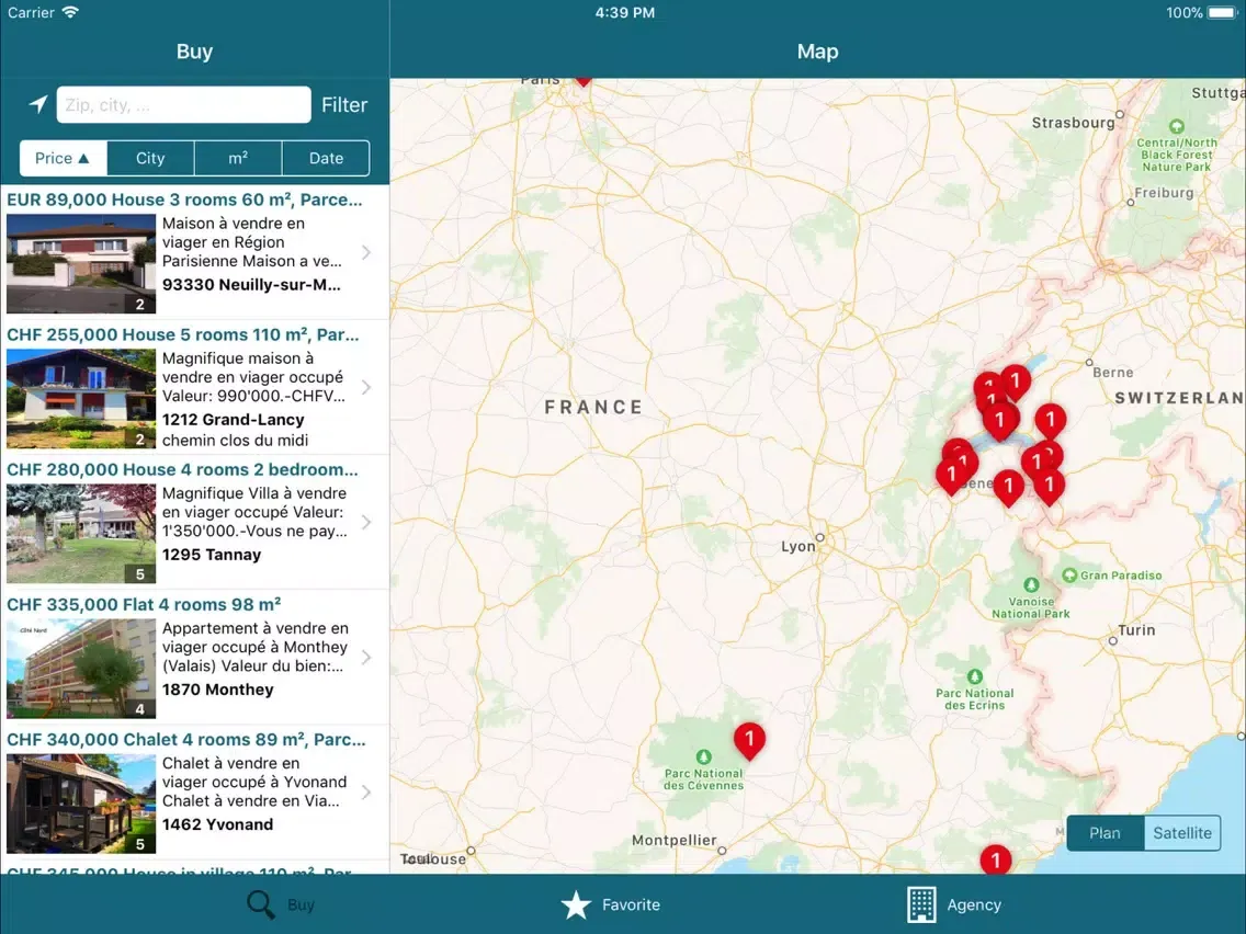 Bien en Viager iPad  Screenshots