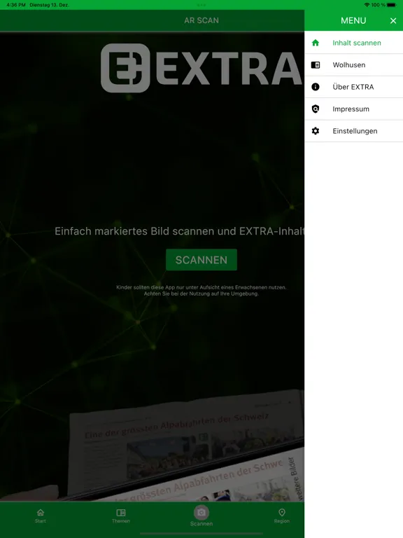 Скриншоты EXTRA - Entlebucher Medienhaus iPad 