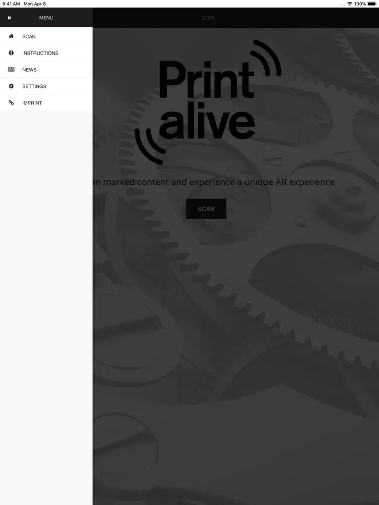 Print alive iPad  سکرین شاٹس