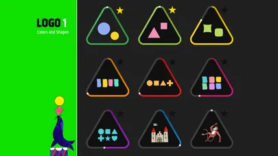 ภาพหน้าจอของ LOGO 1: Colors and Shapes
