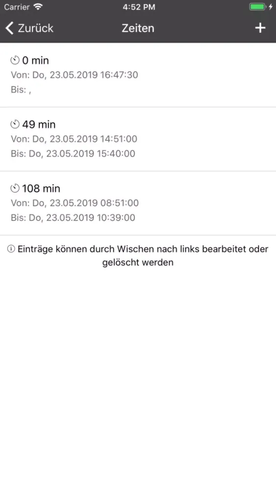 PROFFIX Leistungserfassung Screenshots