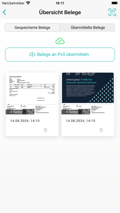 Tangkapan skrin Proffix Scan