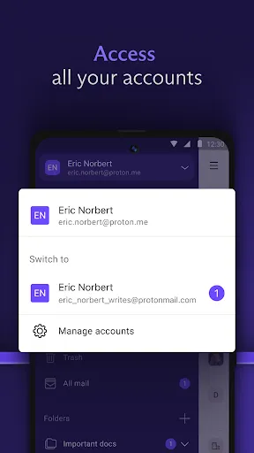 تصاویر Proton Mail: Encrypted Email