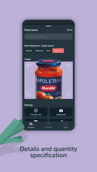 Скриншоты Bring! Grocery Shopping List