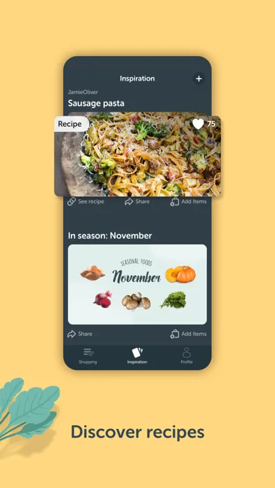 Скриншоты Bring! Grocery Shopping List
