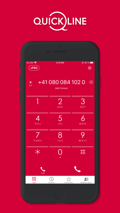 Capturas de pantalla de Quickline Telefonanlage (vPBX)
