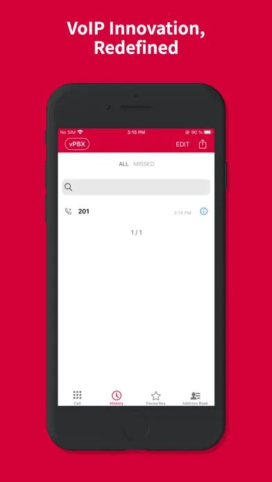 Quickline Telefonanlage (vPBX) स्क्रीनशॉट