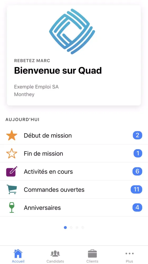 Quad Mobile Screenshots