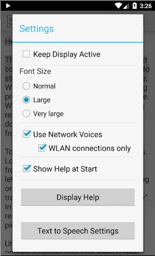 Speech TTS Voice Reader Speak  Screenshots