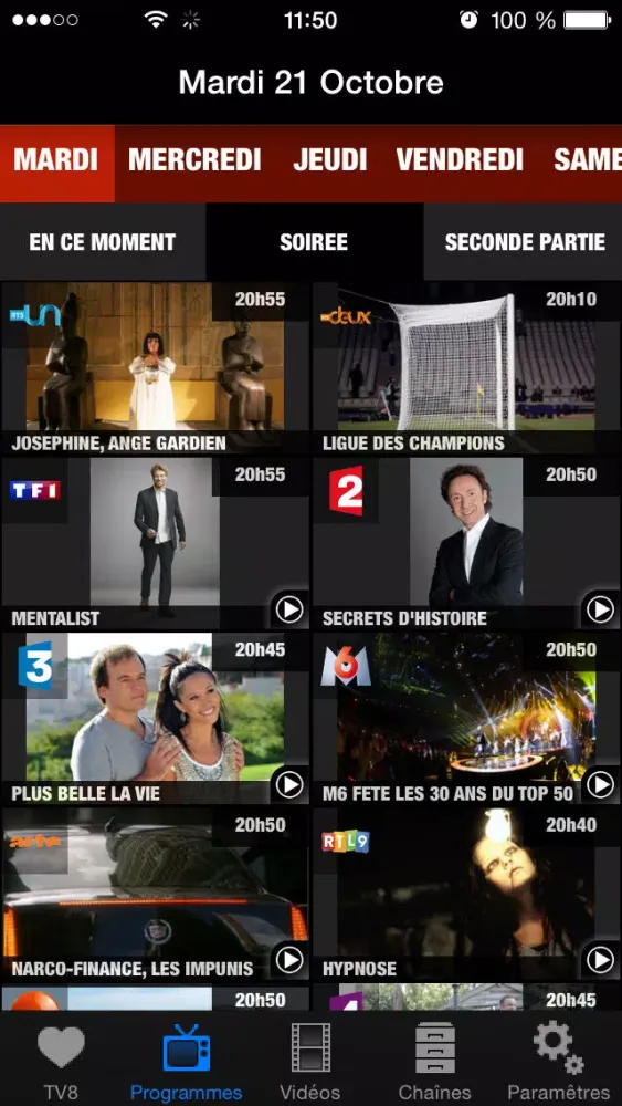 TV8 - édition iPhone Screenshots