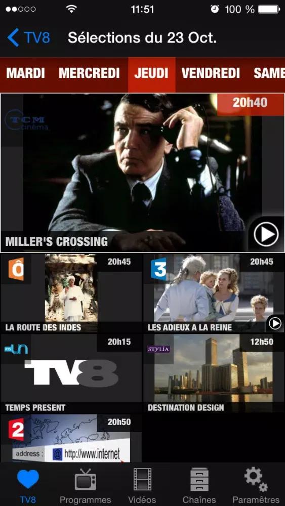 TV8 - édition iPhone Screenshots