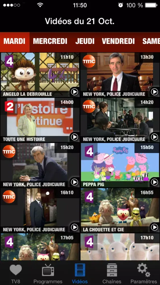 TV8 - édition iPhone Screenshots