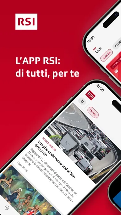 Zrzuty ekranu RSI - Info, Sport, Cultura