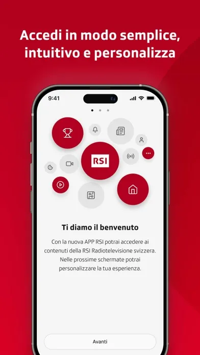 Zrzuty ekranu RSI - Info, Sport, Cultura