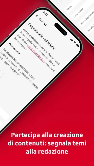 Zrzuty ekranu RSI - Info, Sport, Cultura