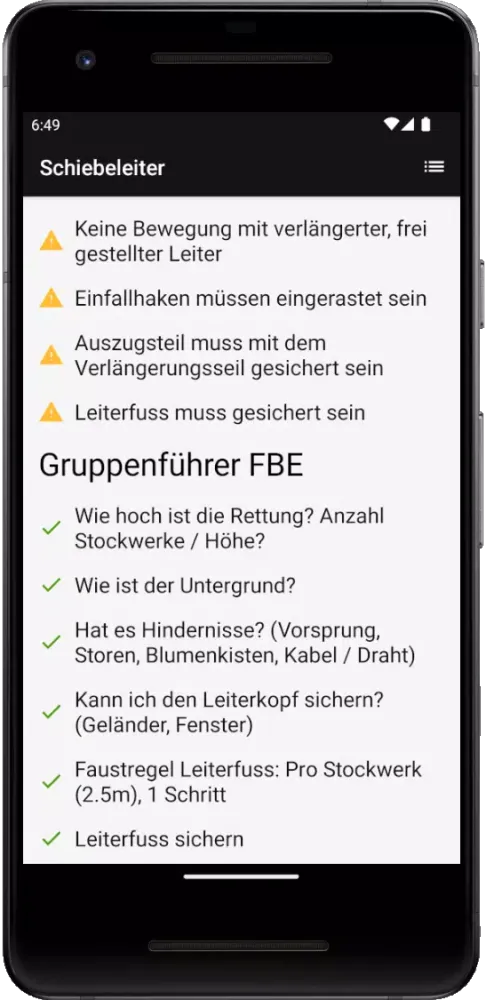 Behelf Screenshots