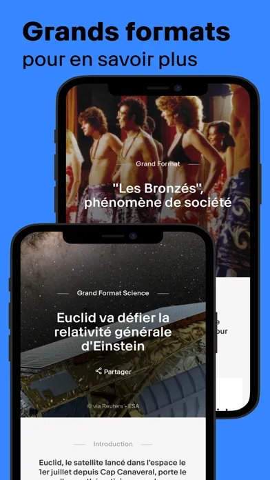 Zrzuty ekranu RTS Info : Toute l’actualité