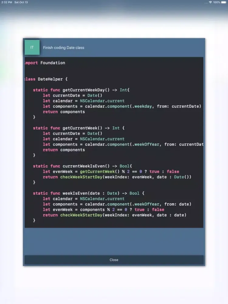 Captures d'écran de Simple Homework iPad 