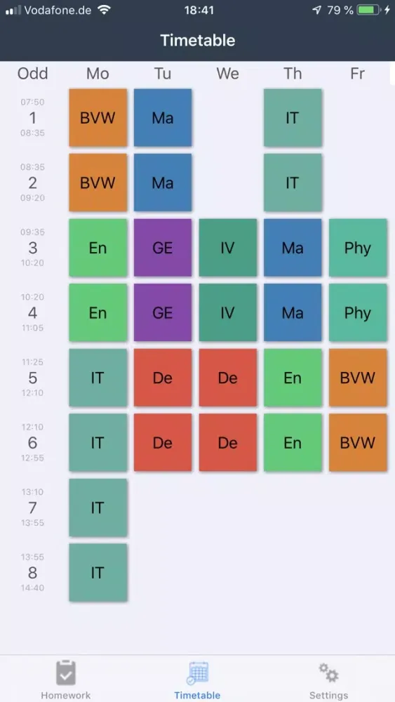Captures d'écran de Simple Homework