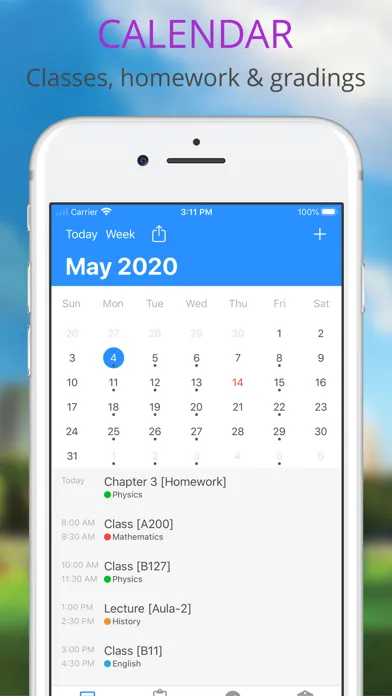 تصاویر School Calendar by Studyr