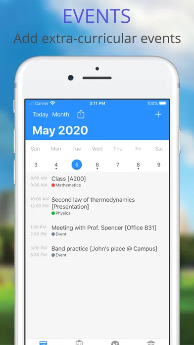 تصاویر School Calendar by Studyr