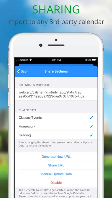 تصاویر School Calendar by Studyr