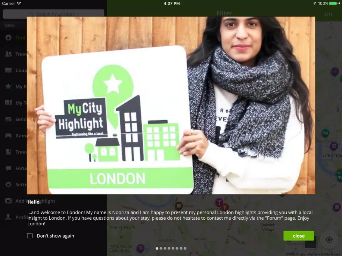 London Travel Guide (City Map) iPad  स्क्रीनशॉट
