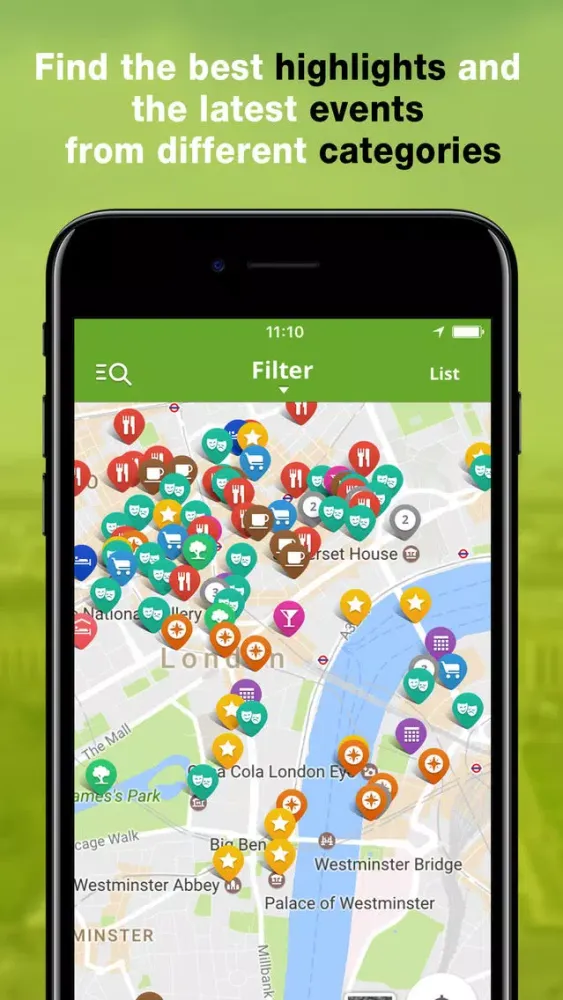 London Travel Guide (City Map) स्क्रीनशॉट