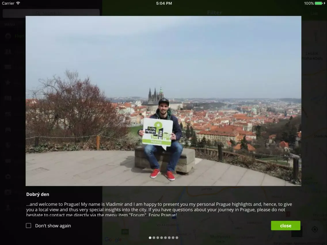 Capturas de tela do Prague Travel Guide (City Map) iPad 