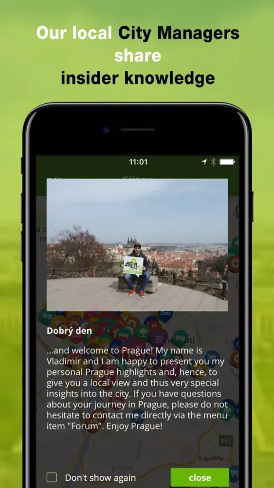 Capturas de tela do Prague Travel Guide (City Map)