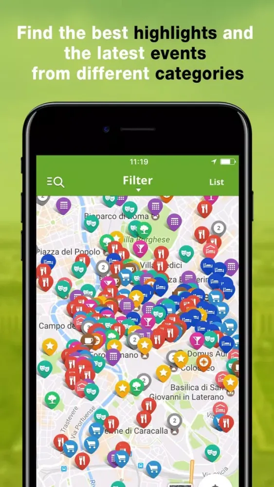 Rome Travel Guide (City Map) Screenshots