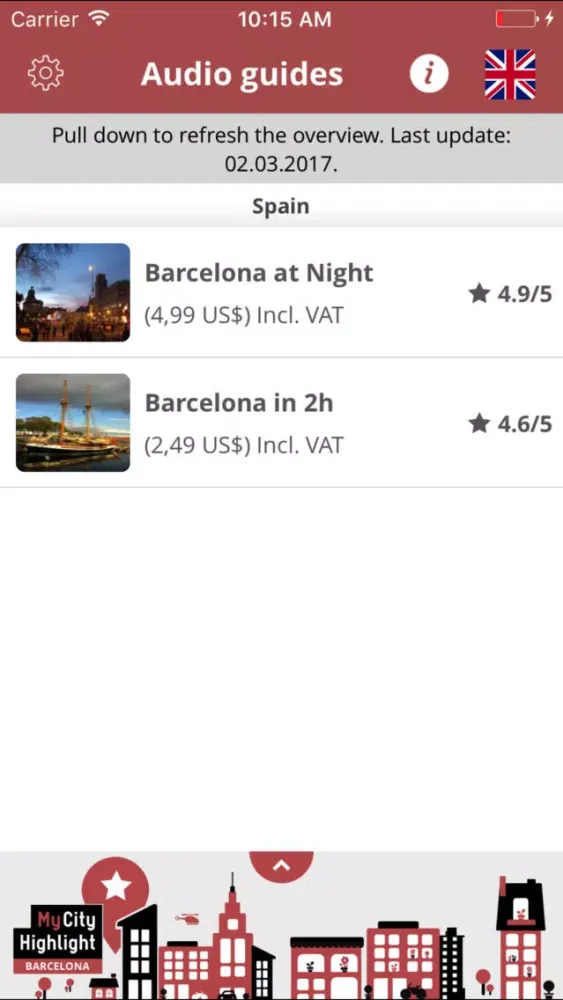 Barcelona Travel Guide (Audio Guide) Ekran Görüntüleri