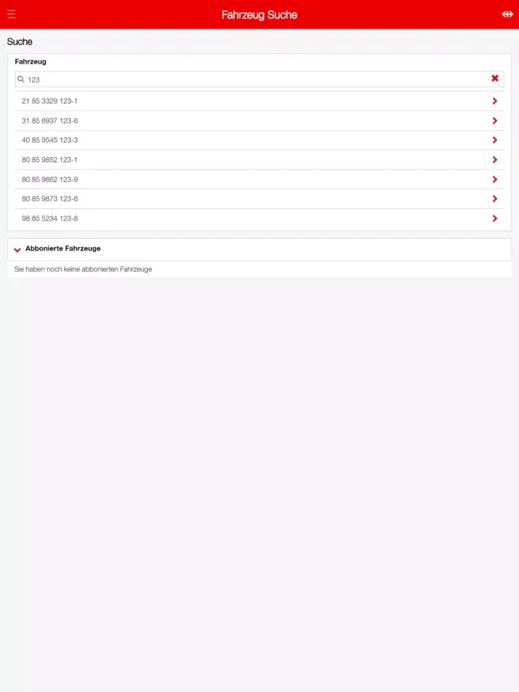 SBB Infra-Fzge Partner-App B2P iPad 應用截圖