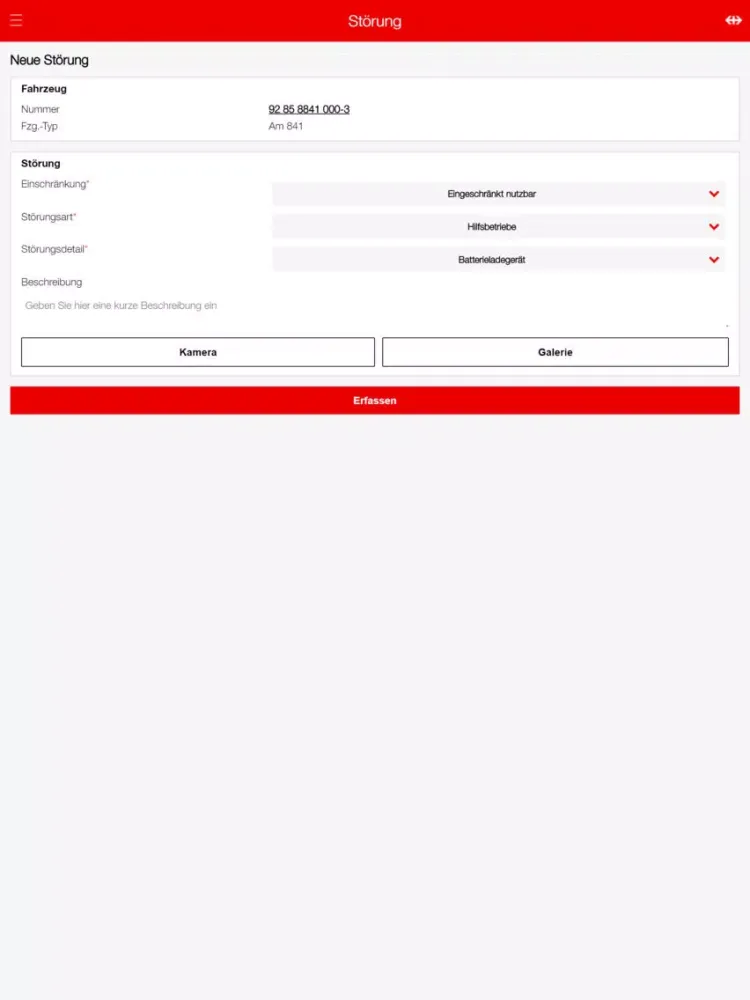 SBB Infra-Fzge Partner-App B2P iPad 應用截圖