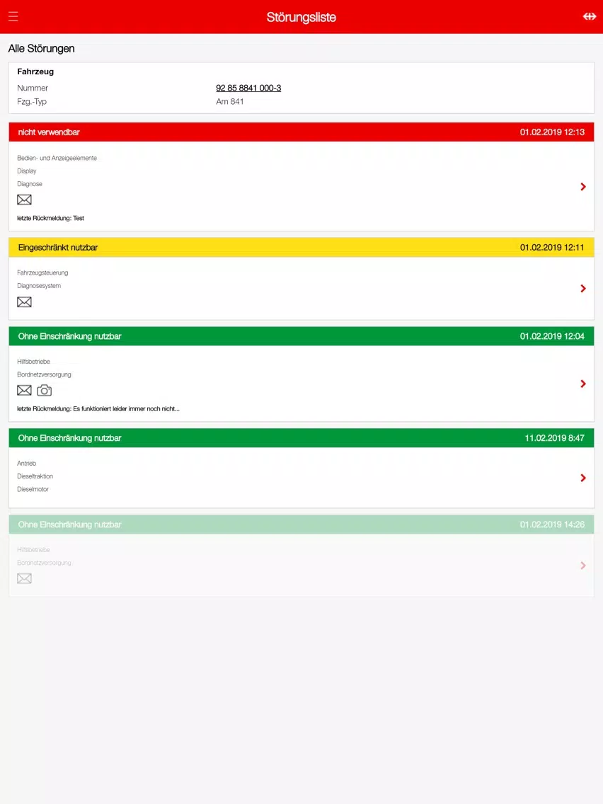 SBB Infra-Fzge Partner-App B2P iPad  स्क्रीनशॉट