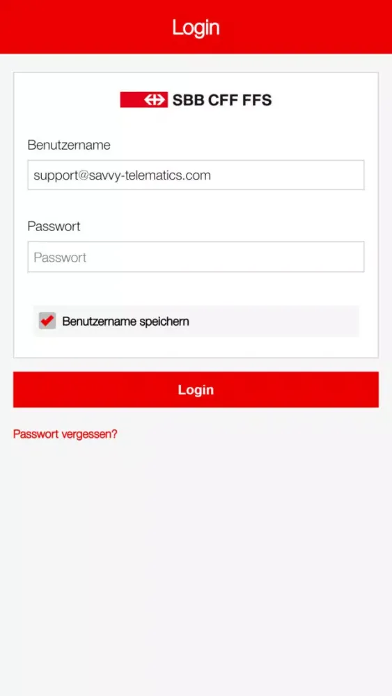 SBB Infra-Fzge Partner-App B2P應用截圖
